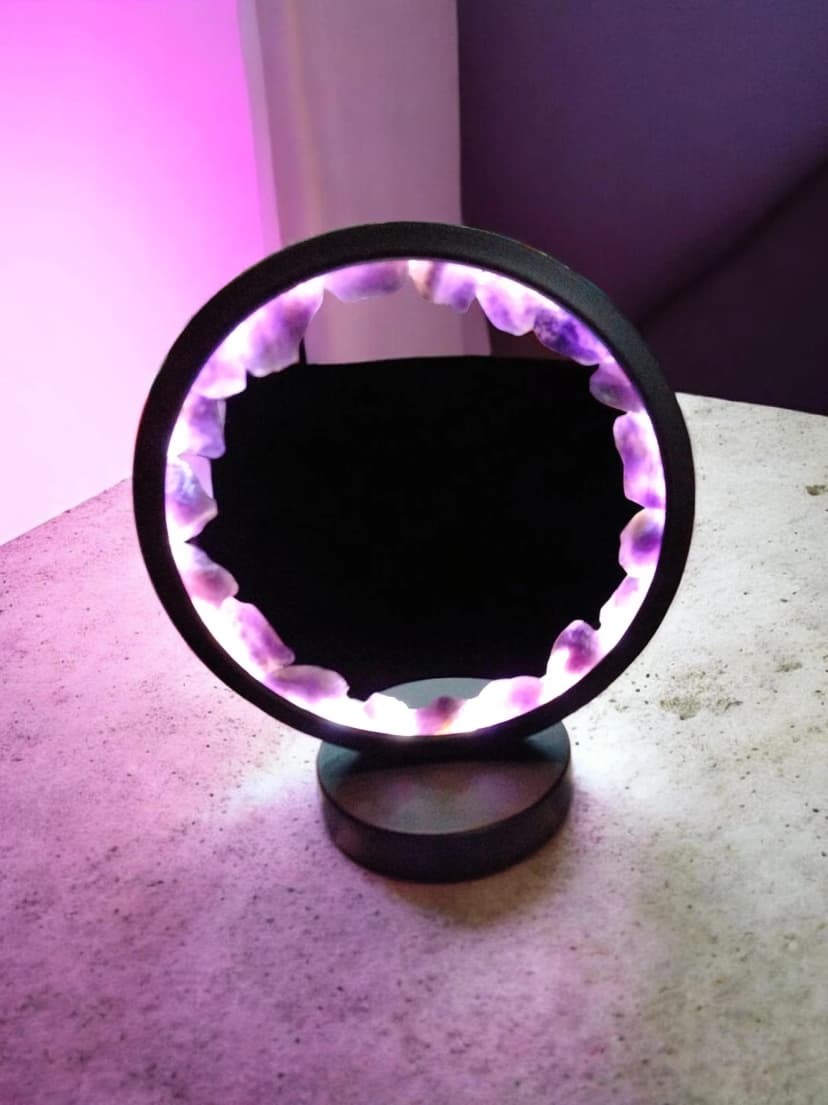 Crystal Amethyst Night Light